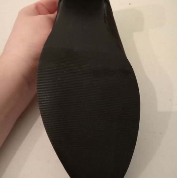 🎁 FREE GIFT INCLUDED 🎁NWOT Mesh Embroidered Shoes Square Heel Lace Up - Picture 8 of 9